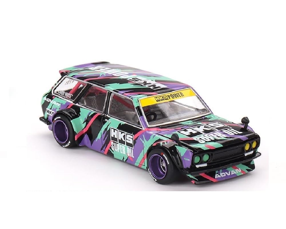 Amazon.com: 1:64 (3 inches) Scale Datsun KAIDO 510 Wagon HKS
